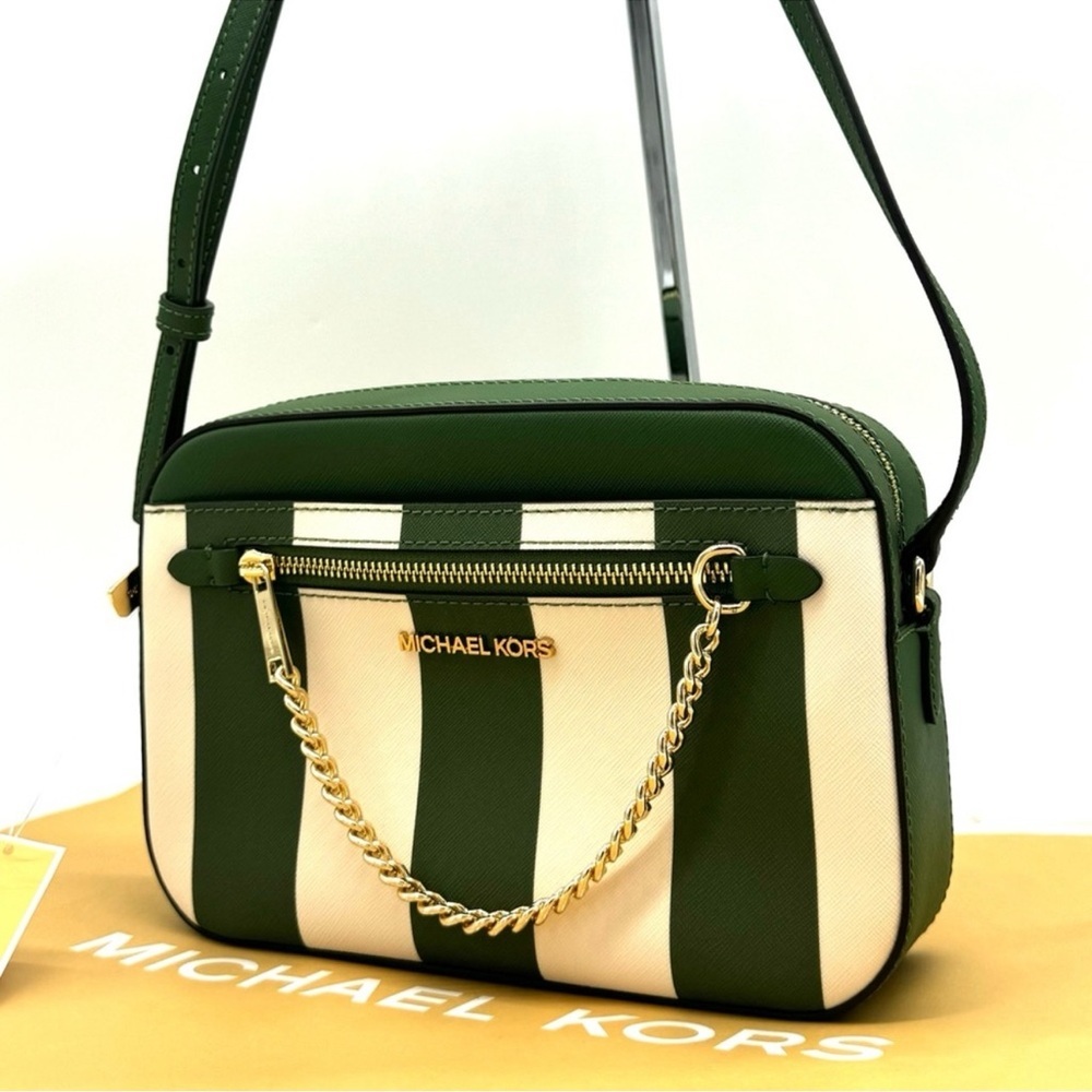 Michael Kors Large EW Crossbody Bag Fern Green Multi